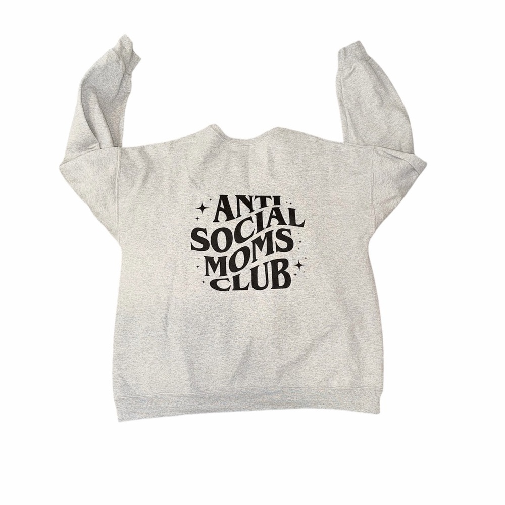 Gray Graphic Sweatshirt